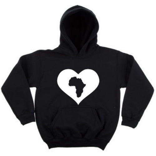 AFRICAN HEART HEAVY BLENDED HOODIE